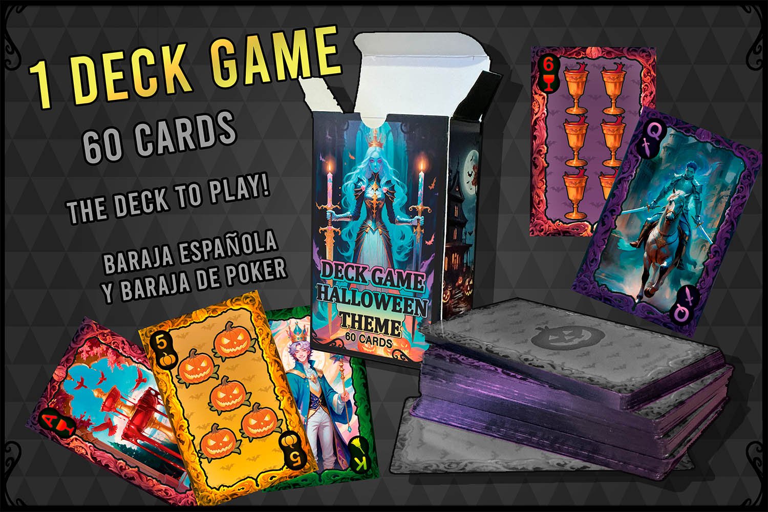 Tarot esotérico con bolsa y tapete de tela_02